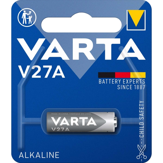 Alkaline Battery 27A | 12 V | 19 mAh | 1-Pakke
