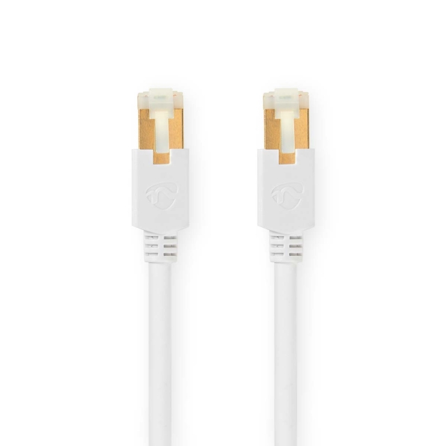 Nedis CAT6 Cable | RJ45 Male | RJ45 Male | S/FTP | 1.50 m | Round | LSZH / PVC | White | Window Box