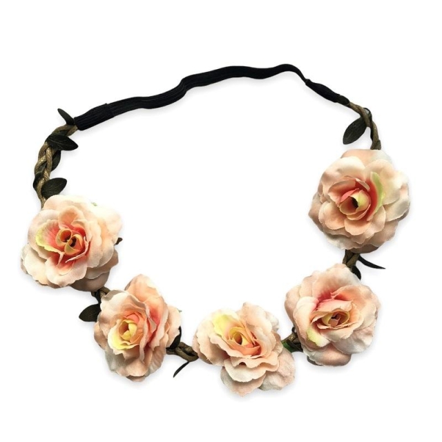 Hairband Blossom - Peach
