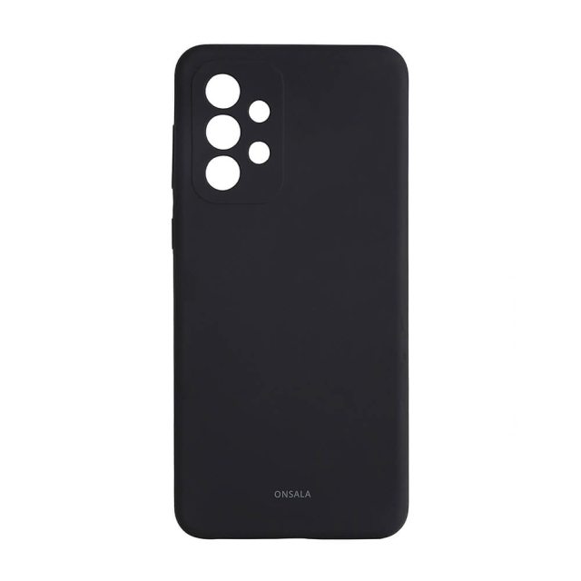 Onsala Phone Case Silicone Black - Samsung A33