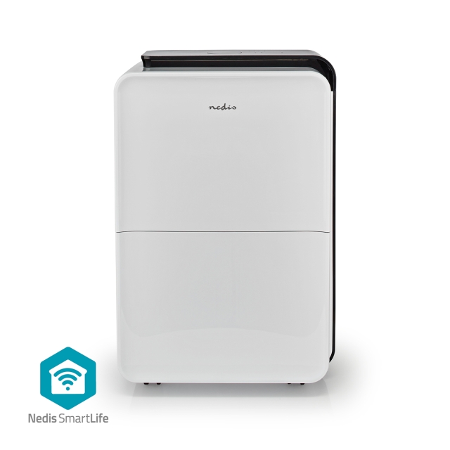 Nedis SmartLife Dehumidifier | Wi-Fi | Dehumidification / Continuous / Max+ / Dry laundry / Ventilation | Android™ / IOS | 210 m³/h