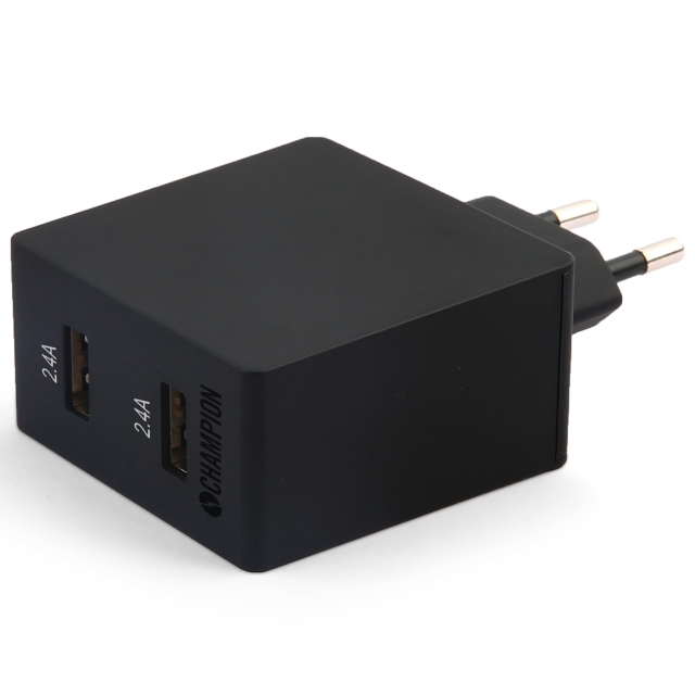 Champion Dual USB Laddare 24W