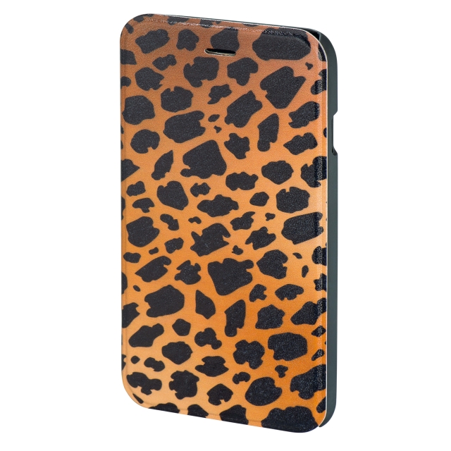 Hama Mobilewallet DesignLine iPhone6/6S Leopard Brown