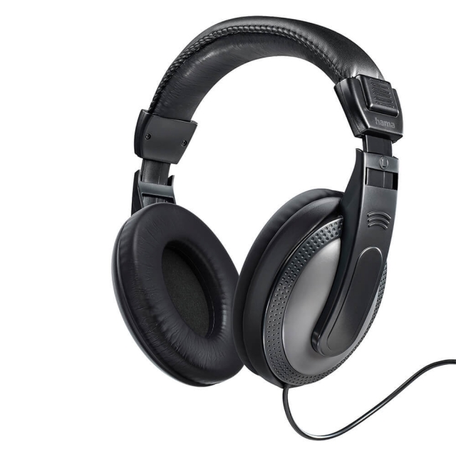 Hama Headphone Shell Over-Ear Wired Black