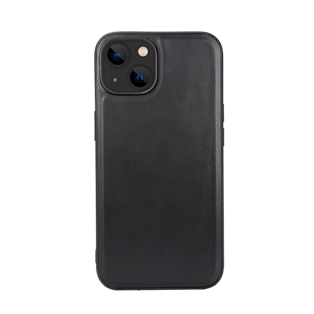 Buffalo Phone Case Leather MagSeries Black - iPhone 13/14