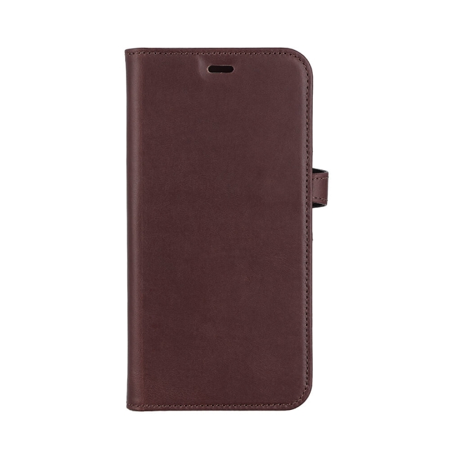 Buffalo Wallet Case 2-i-1 3 Card Brown - iPhone 14 Plus