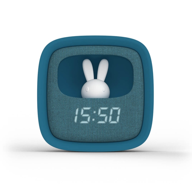 Mobility On Board Alarm Clock with Light Billy Clock Dark Blue