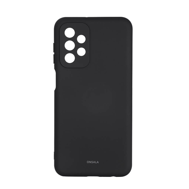 Onsala Phone Case Silicone Black - Samsung Galaxy A23 5G