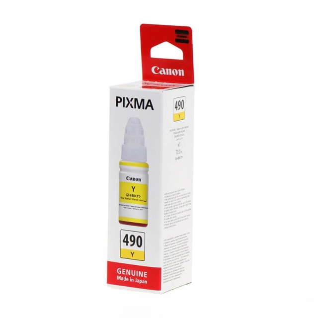 Canon Ink 0666C001 GI-490 Yellow