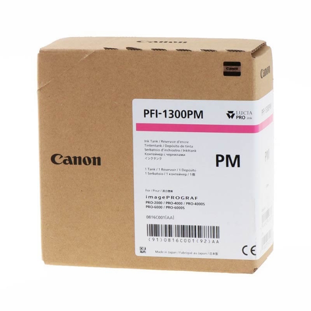 Canon Ink 0816C001 PFI-1300 Photo Magenta