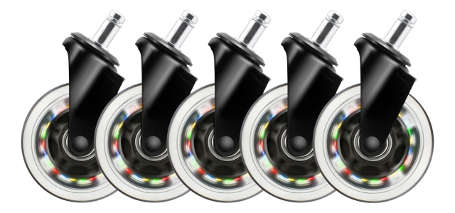 Deltaco Gaming RGB Caster Gaming Chair