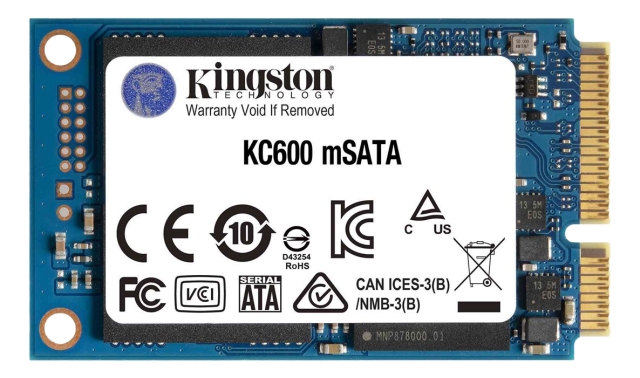 Kingston 1024G KC600 SSD - mSATA 2.5"