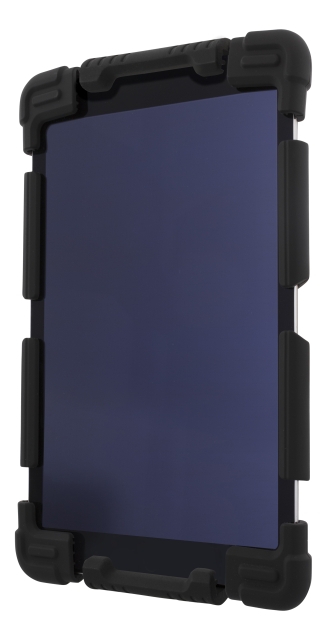 DELTACO case in silicone for 7-8" tablets, stand, black