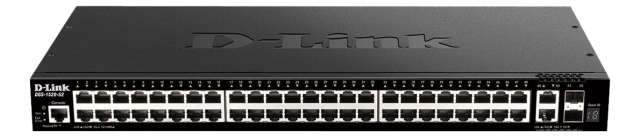 D-Link 48 ports GE + 2 10GE ports + 2 SFP+ Smart Managed Switch