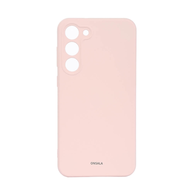 Onsala Phone Case Silicone Chalk Pink - Samsung S23+ 5G