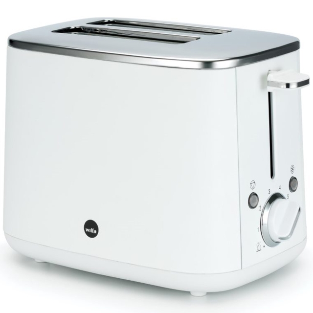 Wilfa Brödrost vit rostfritt 2 skivig TO2W-1000