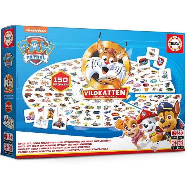Mattel Games Vildkatten Paw Patrol