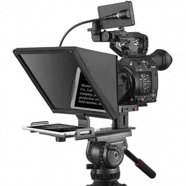DESVIEW Foldable Teleprompter T12