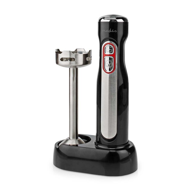 Nedis Hand Blender | 100 W | Speed settings: 1-Speed Setting | Black / Silver