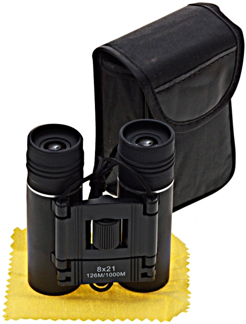 Binoculars rubberized 8x21