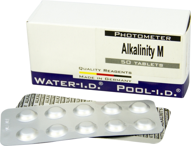 Pool Lab Refill Alkalinity, 50 pcs