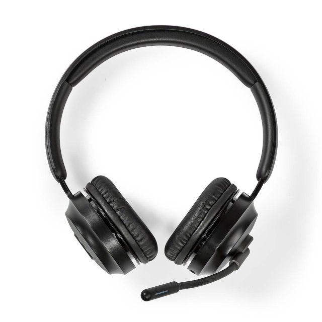 Nedis PC Headset | On-Ear | Stereo | Bluetooth | Fold-Away Microphone | Black