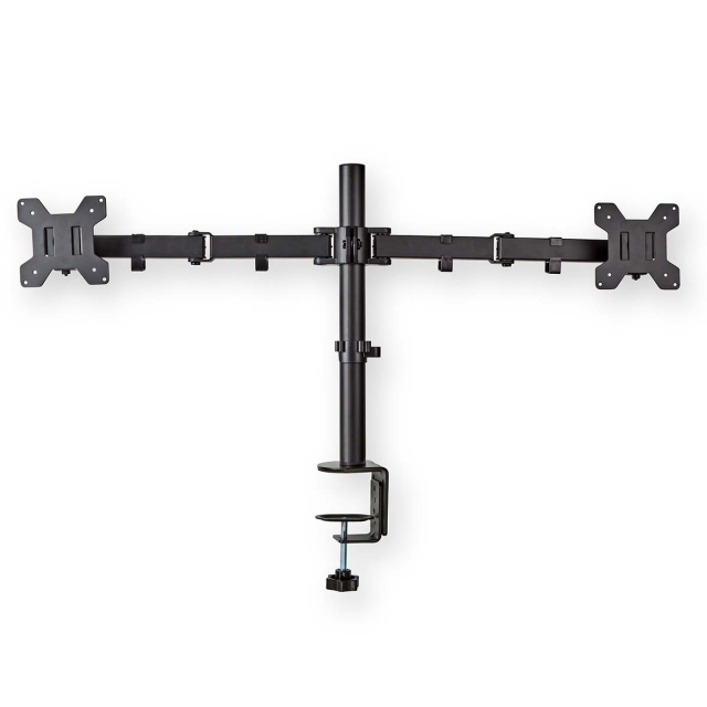 Nedis Desk Monitor Mount | 2 Screen(s) | 15 - 32 " | 75x75 / 100x100 | Full Motion