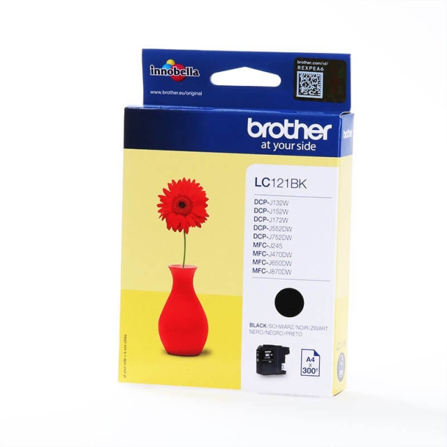 Brother Ink LC121BK LC-121 Black