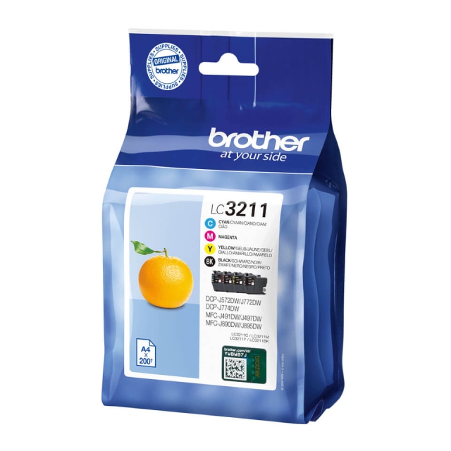 Brother Ink LC3211VALDR LC-3211 Multipack