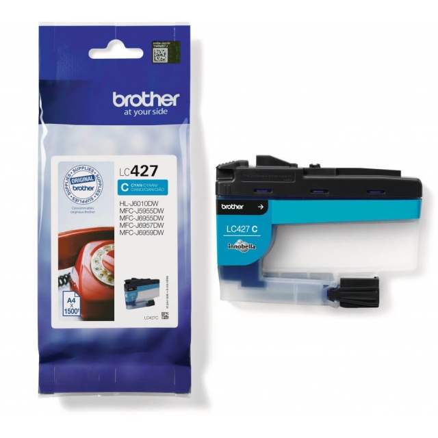 Brother Ink LC427C LC-427 Cyan