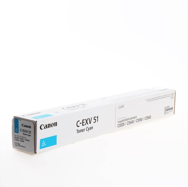 Canon Toner 0482C002 C-EXV 51 Cyan