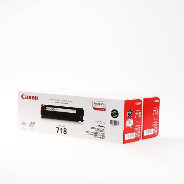 Canon Toner 2662B005 718 Black Twin-pack