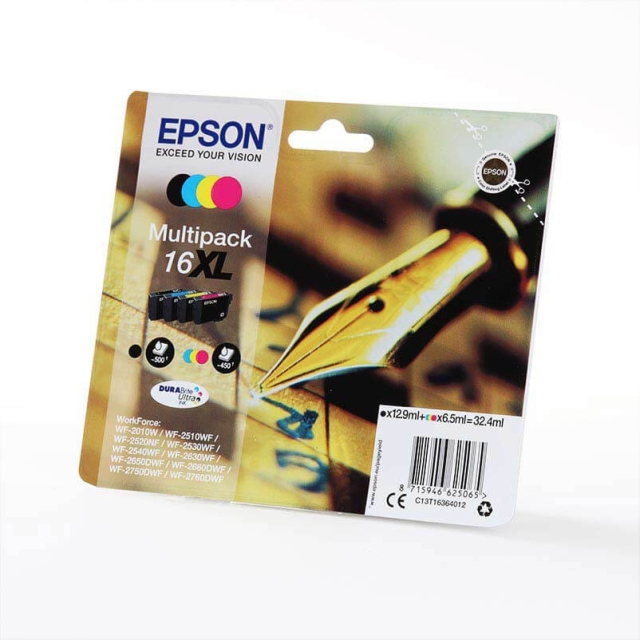 EPSON Ink C13T16364012 16XL Multipack, Pen and Crossword