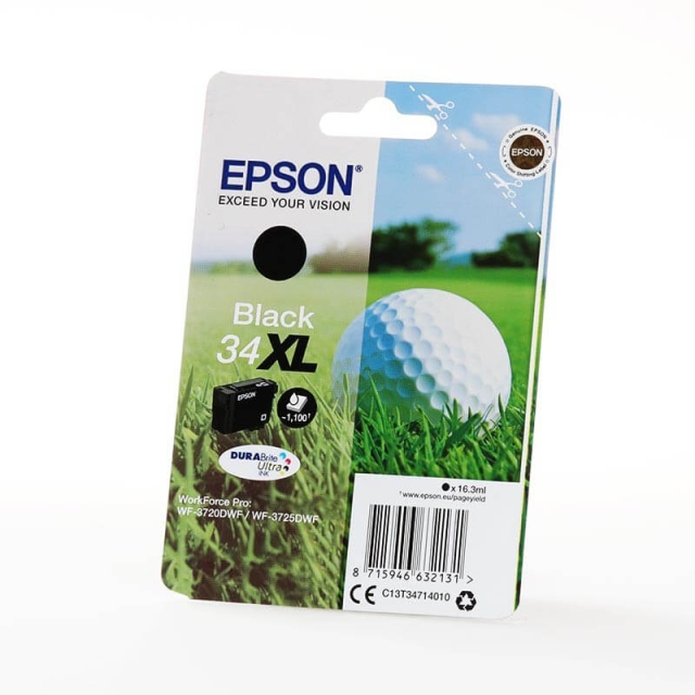 EPSON Ink C13T34714010 34XL Black, Golf Ball