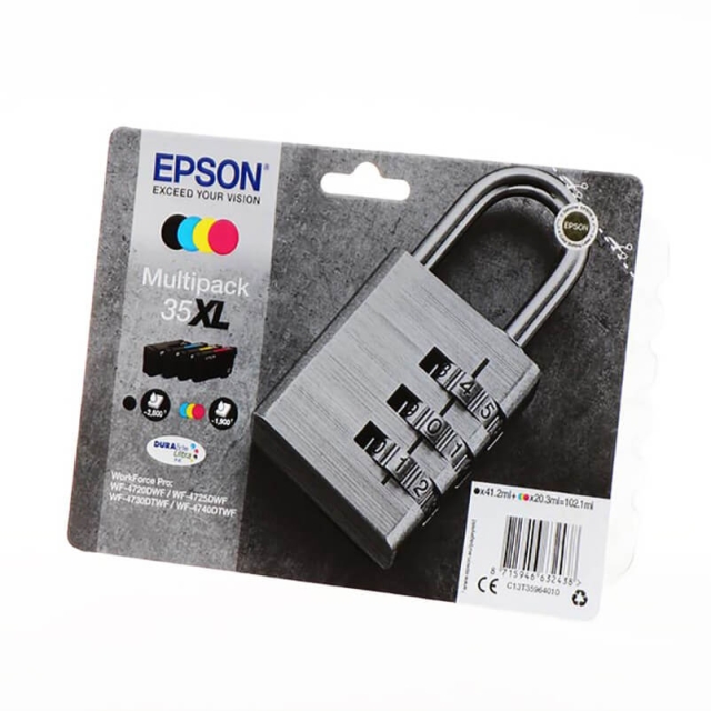 EPSON Ink C13T35964010 35XL Multipack, Padlock