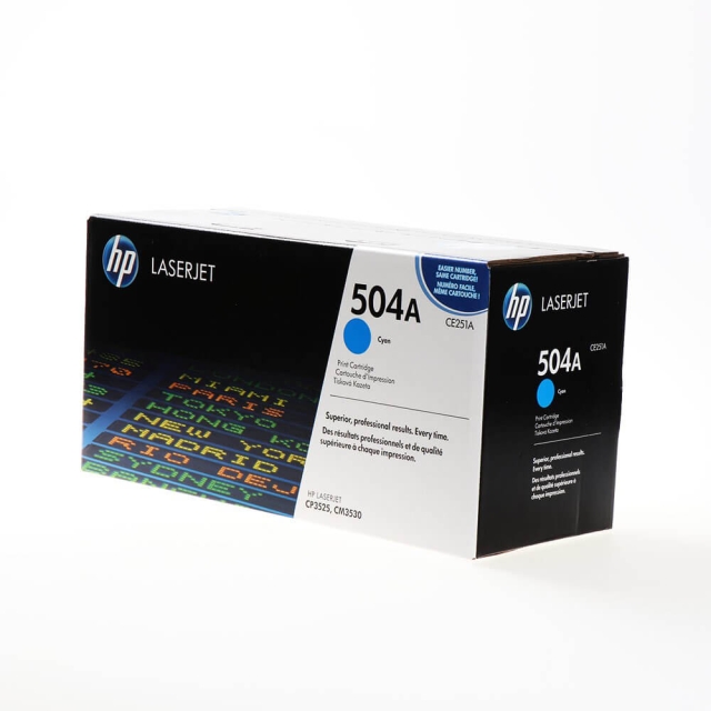 HP Toner CE251A 504A Cyan