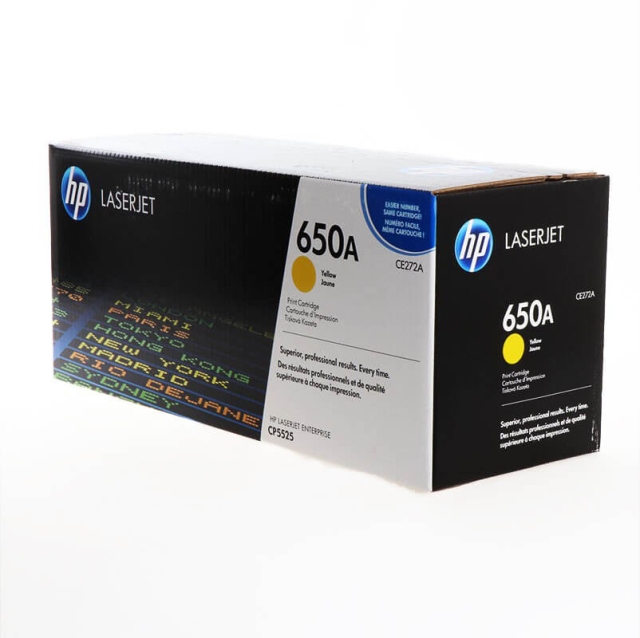 HP Toner CE272A 650A Yellow
