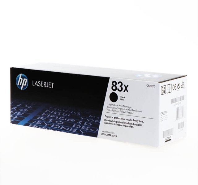 HP Toner CF283X 83X Black