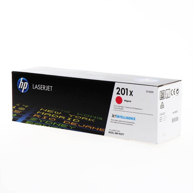HP Toner CF403X 201X Magenta