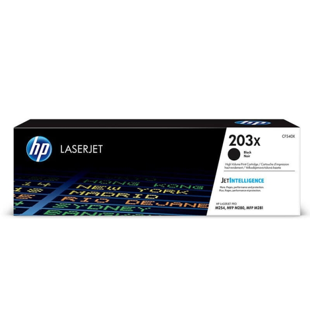 HP Toner CF540X 203X Black