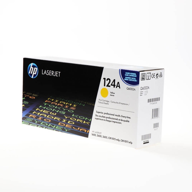 HP Toner Q6002A 124A Yellow