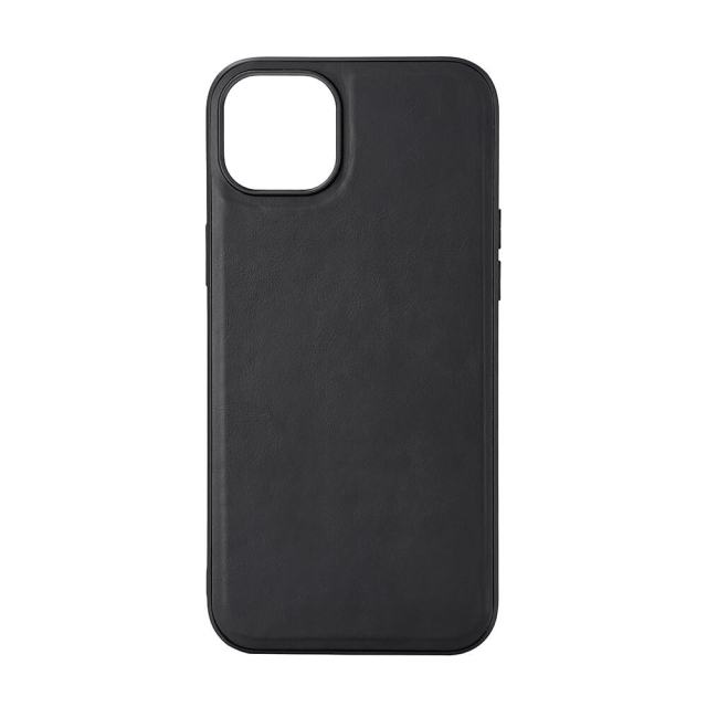 Buffalo Phone Case Leather Magseries Black - iPhone 15 Plus