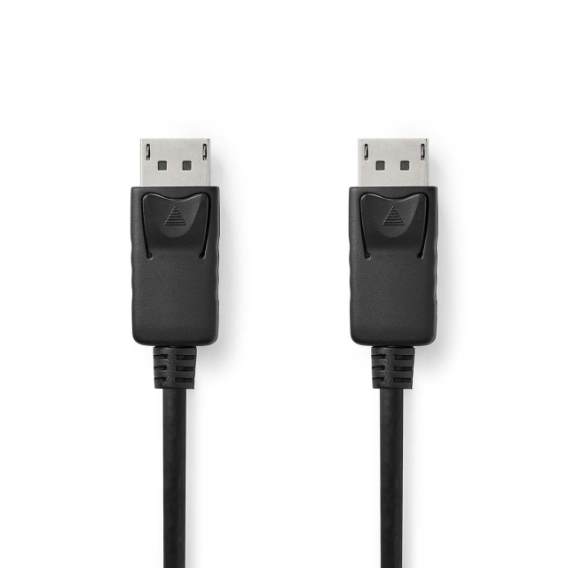 Nedis DisplayPort Cable | DisplayPort Male | DisplayPort Male | 4K@60Hz | Gold Plated | 3.00 m | Round | PVC | Black | Label