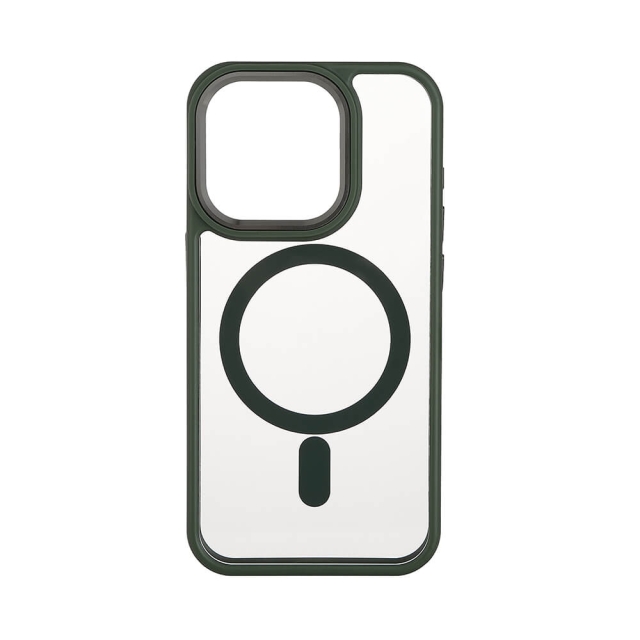 Onsala Phone Case Bumper MagSeries Green & Clear - iPhone 15 Pro