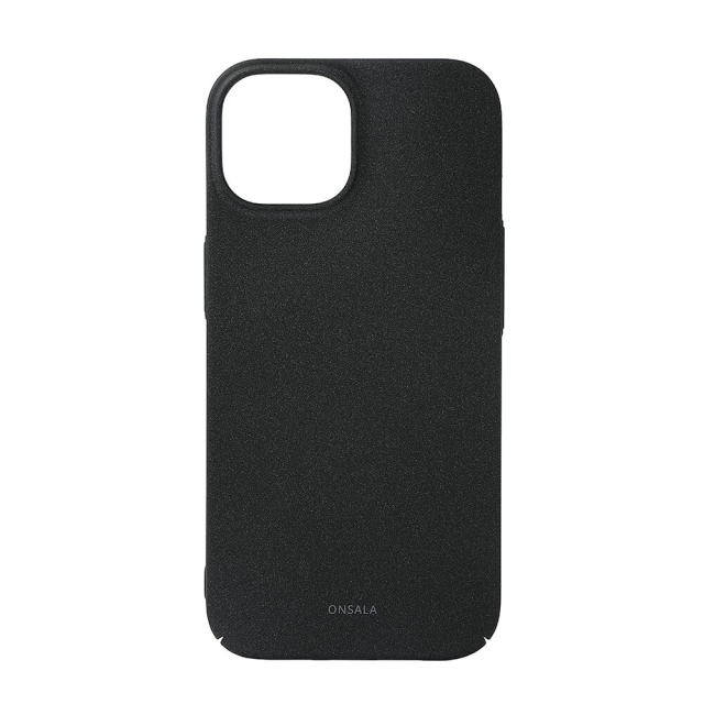 Onsala Phone Case Ultra Slim Sand Burst Black - iPhone 15