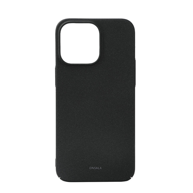 Onsala Phone Case Ultra Slim Sand Burst Black - iPhone 15 Pro Max