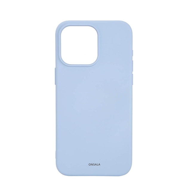 Onsala Phone Case with Silicone Feel MagSeries Light Blue - iPhone 15 Pro Max