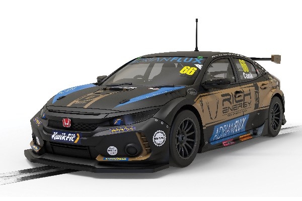 Scalextric Honda civic FK8 Type R, BTCC 2022, Josh Cook 1:32