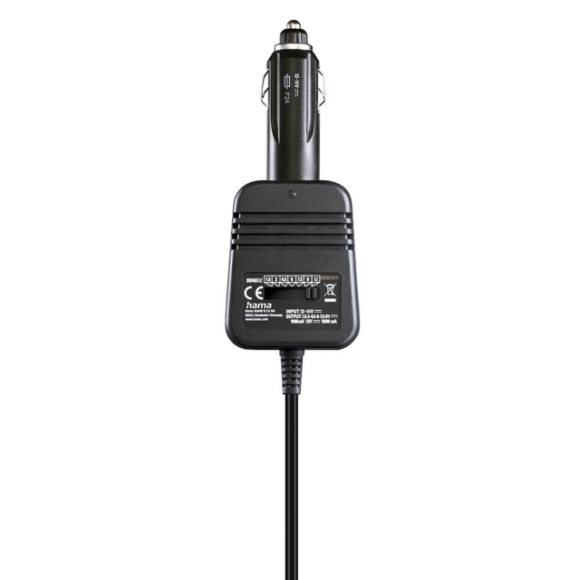Hama Power Supply Unit for Cars 12V 1000mA