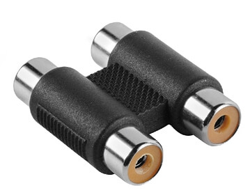 Hama 2 RCA (phono) Sockets - 2 RCA (phono) Sockets